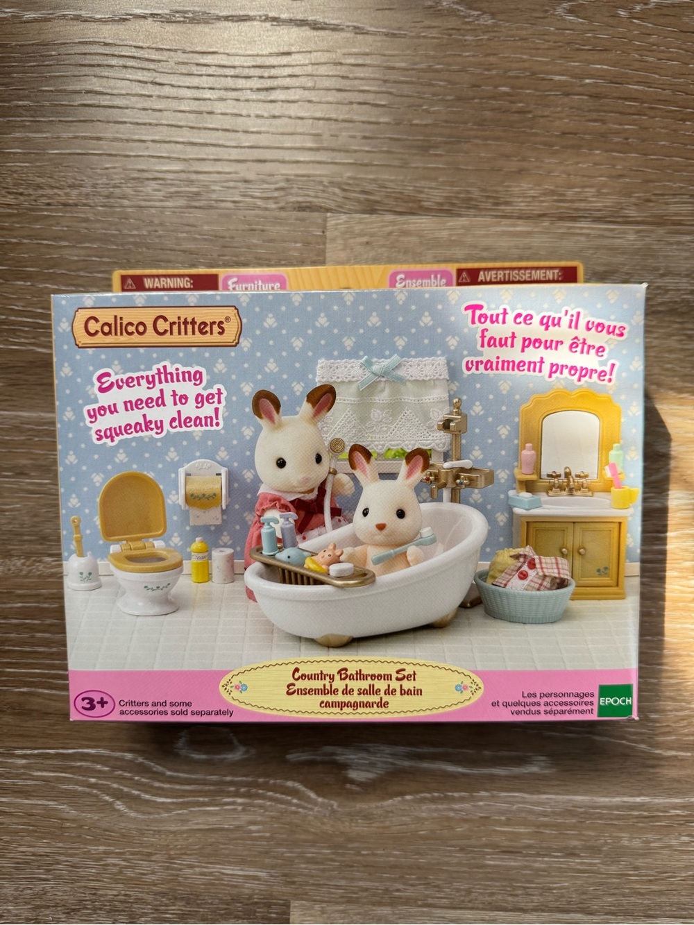 Calico Critters Country Bathroom Set